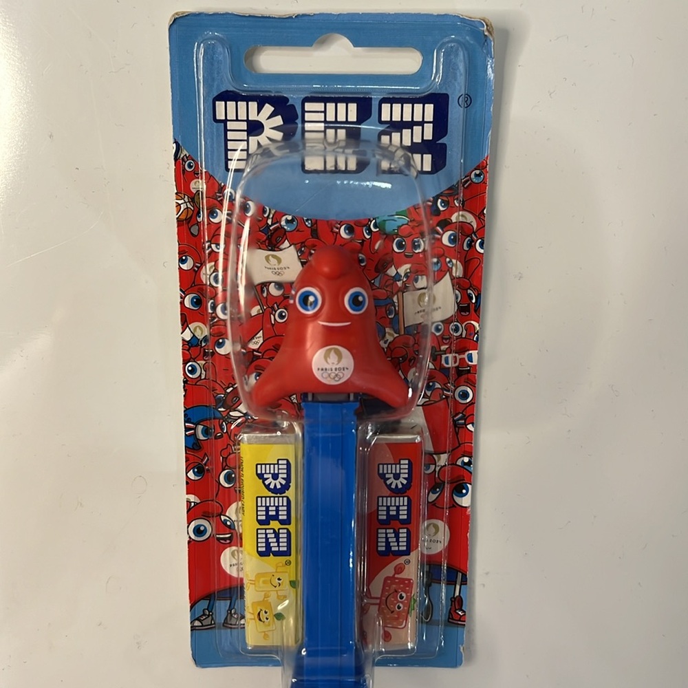 Pez Paris 2024 Olympic and Paralympic Mascot limited edition collectible piece